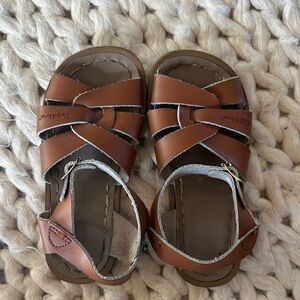 Classic Brown Kids Sandals